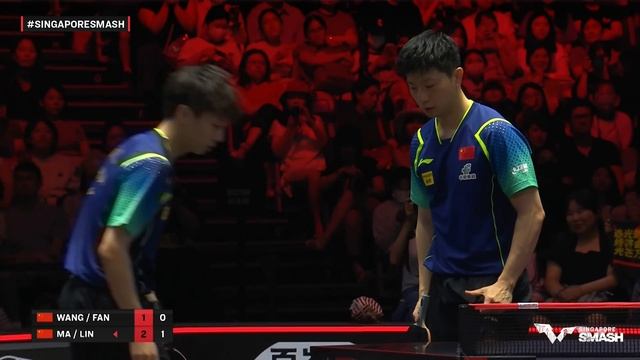 FULL MATCH | MA/LIN vs FAN/WANG | MD F | #SingaporeSmash 2024 смотреть онлайн