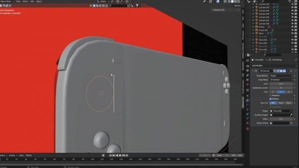 How To Create A Nintendo Switch / 3D Modelling Process