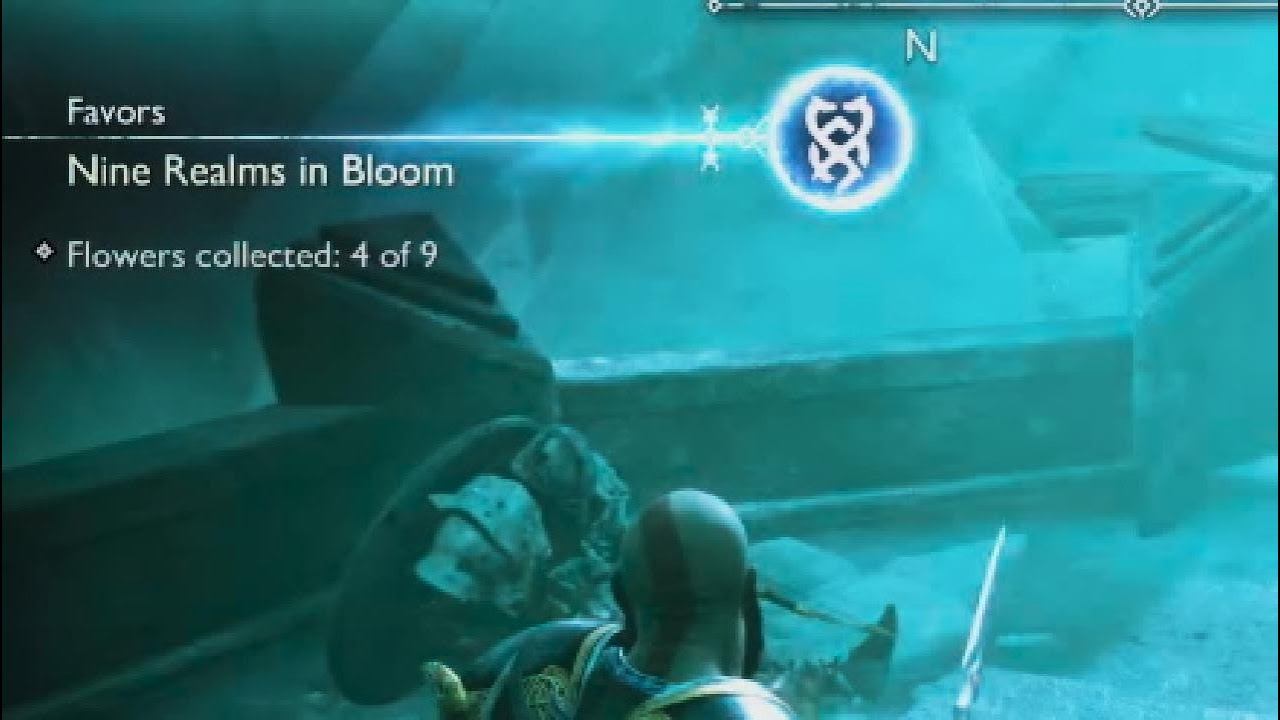 God of War Ragnarok Soulblossom Location Nine Realms in Bloom Favor Helheim Garm Boss Arena смотреть онлайн
