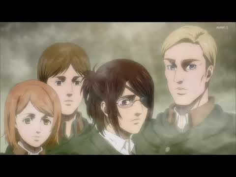 Levi meets his comrades Survey Corps scene | Attack on Titan Final Season смотреть онлайн
