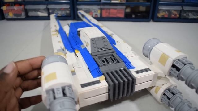 LEGO Star Wars INCREDIBLE U-Wing MOC Review смотреть онлайн