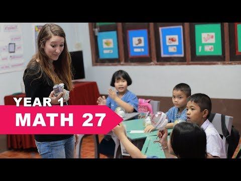 Year 1 Math, Lesson 27, Same Sums - Fact Families смотреть онлайн