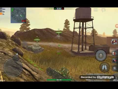 WOT Blitz parkour czyli dobre kampy na mapie Przystań смотреть онлайн