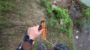 Охота с Рогаткой на сазана