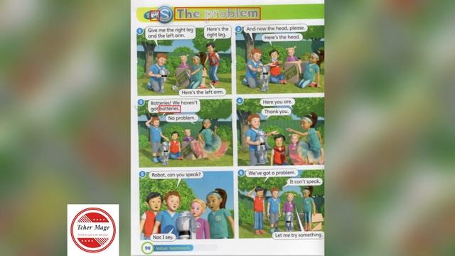 Super Minds 1 Unit 8 The Robot Page 98 (AUDIO)