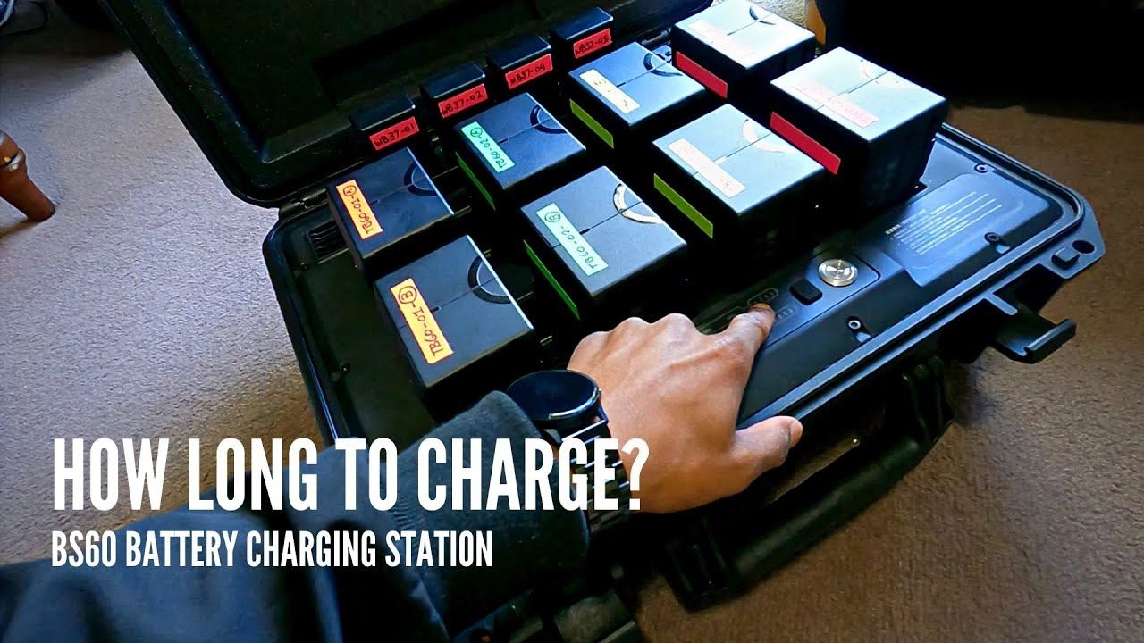 How long to charge all batteries in the M300 (TB60) Battery station? смотреть онлайн