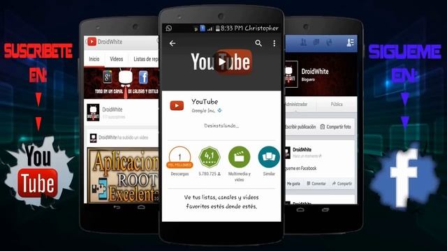 Youtube no reproduce los Videos || Solucion Conexion con servidor perdida || DroidWhite смотреть онлайн