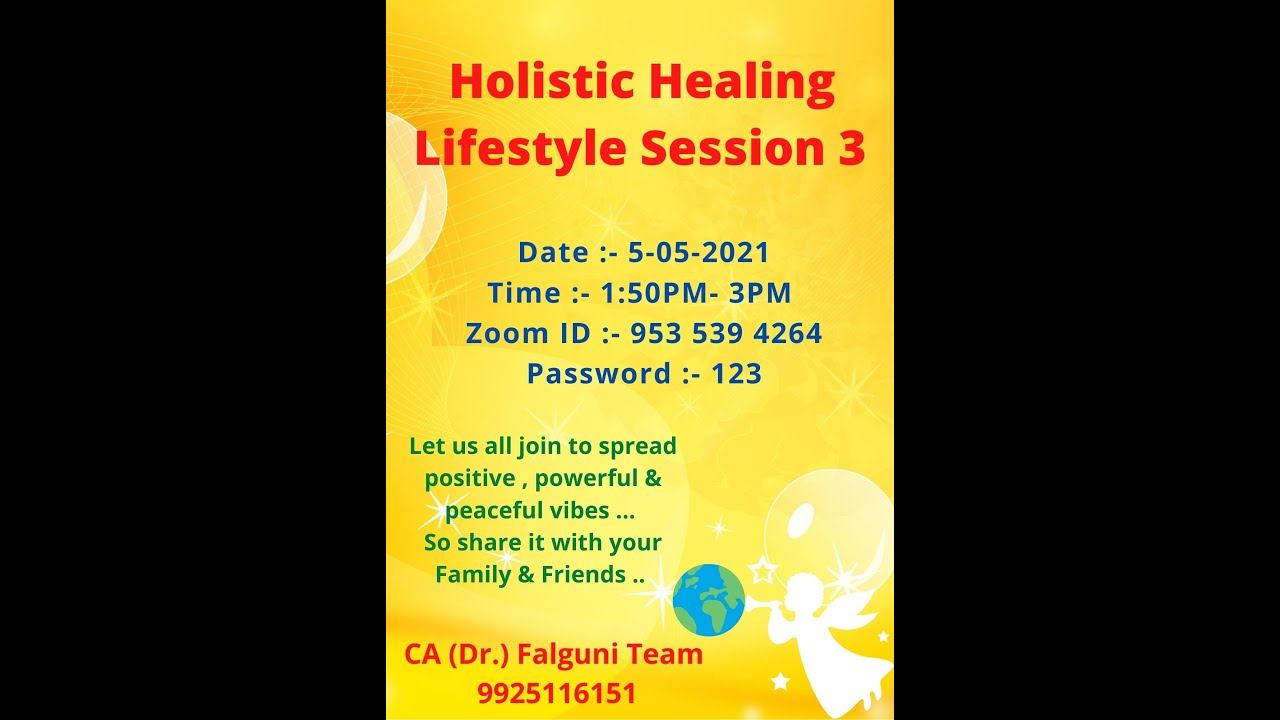 Holistic Healing Lifestyle Session 3 - Healing Meditation for Happiness смотреть онлайн