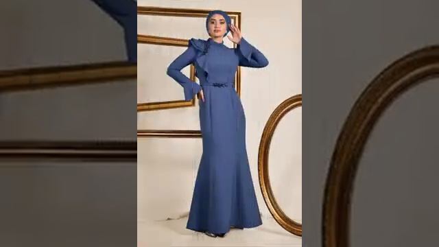 Alvina 2020 Abiye Modelleri Mavi Tonları смотреть онлайн