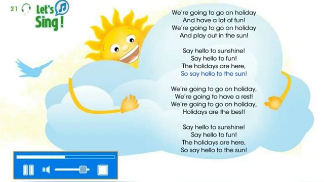 Smiles 4 Module 3 p 45, ex 21 🎶SONG🎶 We're going to go on holiday смотреть онлайн