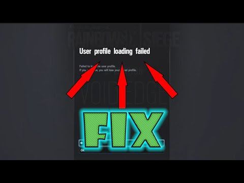 "User Profile Loading Failed" PERMANENT Fix!! Rainbow Six: Siege {PS4} смотреть онлайн