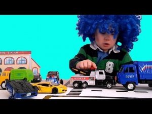 МАШИНКИ - сериал для мальчиков! Мультики про #машинки  Светофор Истории игрушек про машинки