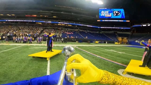 Blue Devils 2023 LEAD TRUMPET Headcam - Brandon Luk смотреть онлайн