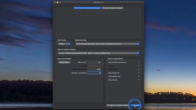 G*Power 3.1 Tutorial: Linear Multiple Regression Power Analysis (Episode 7) смотреть онлайн