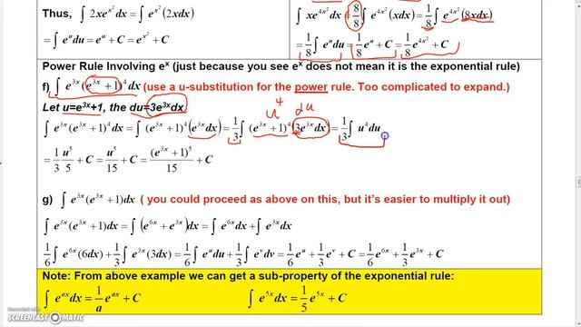 Calculus 1 Lecture 5 4_5 5 Part 4 Calculus of Exponential Functions Integration смотреть онлайн