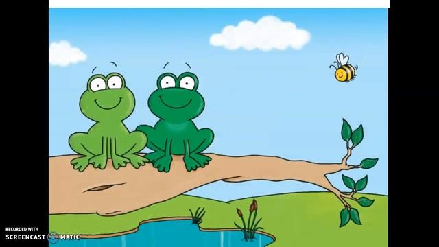 FOUR FROGS ON A TREE