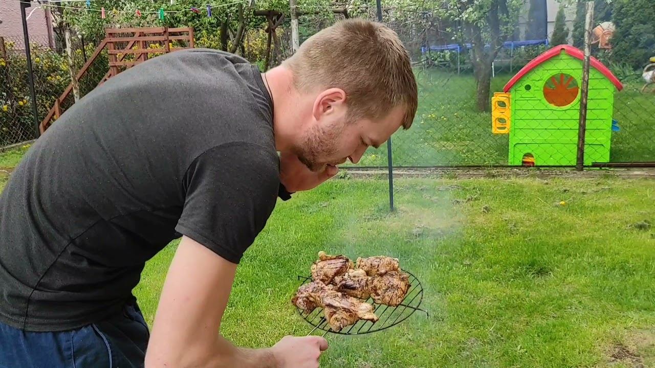 после работы....Шашлычок,Млава Польша❤️☺️🍢 смотреть онлайн
