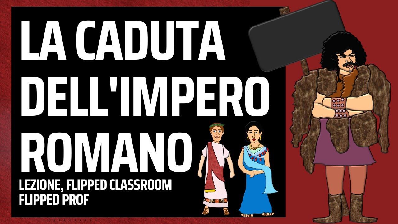 LA CADUTA DELL'IMPERO ROMANO con i disegni e le animazioni di Flipped Prof смотреть онлайн