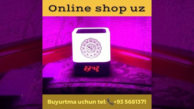 Soat Azon Uz Соат азон уз Часы  🚨5 вакт Азон айтадиган акилли светильник соатлар Azan Азан