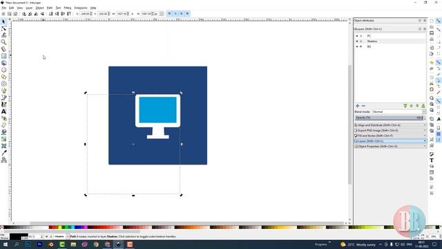 Inkscape for Beginners | Vector PC | Inkscape | #Icons #Vector #BrushandBreeze смотреть онлайн