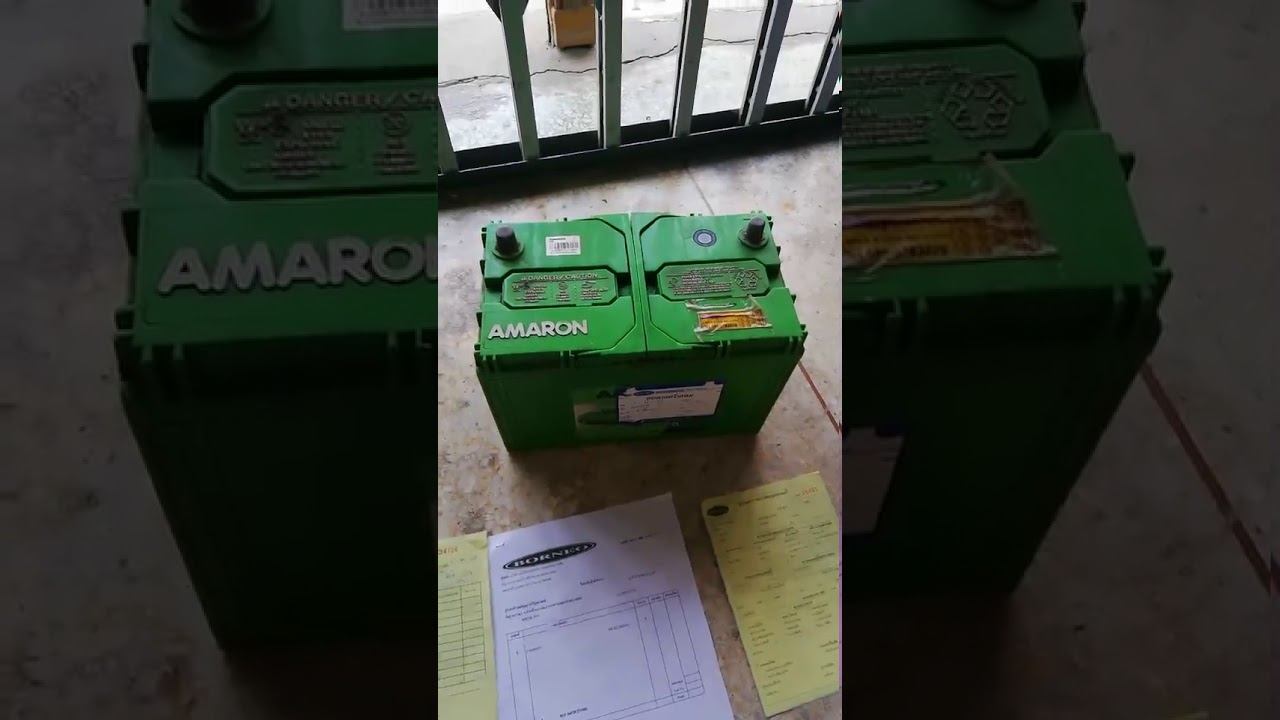 อาการที่เคลมไม่ได้ AMARON BATTERY смотреть онлайн