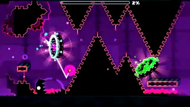 Geometry Dash 20 DeadLocked 100% All coins 60fps . GeoBlix VIrus смотреть онлайн