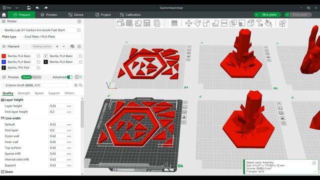 Bambu Studio Tutorial Mirror mode смотреть онлайн