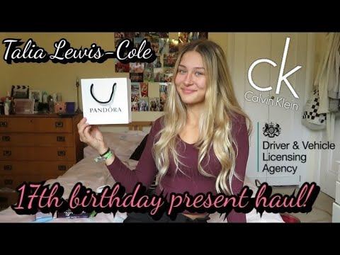 17th birthday present haul! ~ Talia Lewis-Cole смотреть онлайн