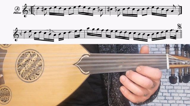 BEYATİ ARAP SAZ SEMAİSİ | SOLFEJ ve UD İLE İCRASI | UD DERSİ | UD DERSİ 128 смотреть онлайн