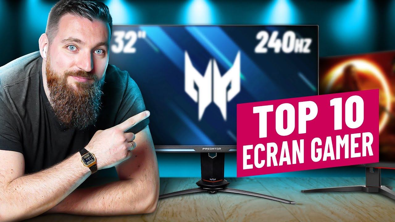 TOP 10 MEILLEURS ECRANS PC GAMER & CONSOLE смотреть онлайн