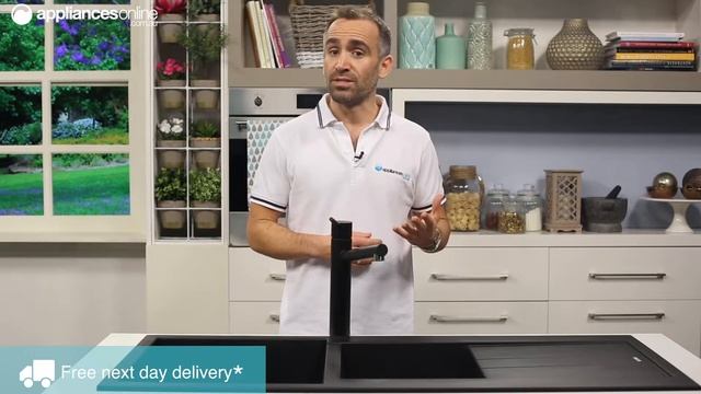 Oliveri PT2010C BLACK Pepe Swivel Mixer Tap Overview - Appliances Online смотреть онлайн