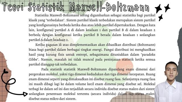 statistik maxwell-Boltzman dari kelompok 4 смотреть онлайн