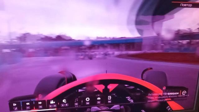 formula one racing 2022 Miami race разворот и контакт смотреть онлайн
