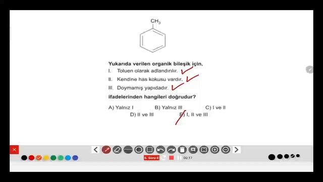 Organik Kimya - Organik Kimya Genel Tekrar Test 2 смотреть онлайн