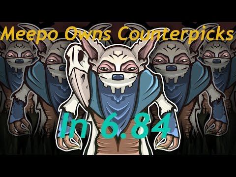 Dota 2 - Meepo in 6.84 vs Counterpicks! (Tips and commentary) смотреть онлайн