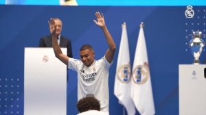 Презентация Килиана Мбаппе в Реале