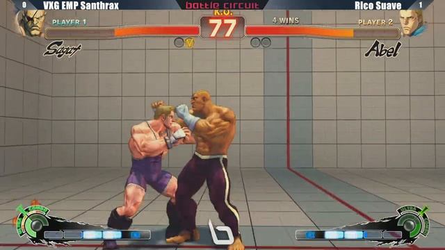 SSF4 AE2012 Grand Finals EMP VxG Sanford K, vs Rico Suave Next Level Battle Circuit #4 Tournament смотреть онлайн