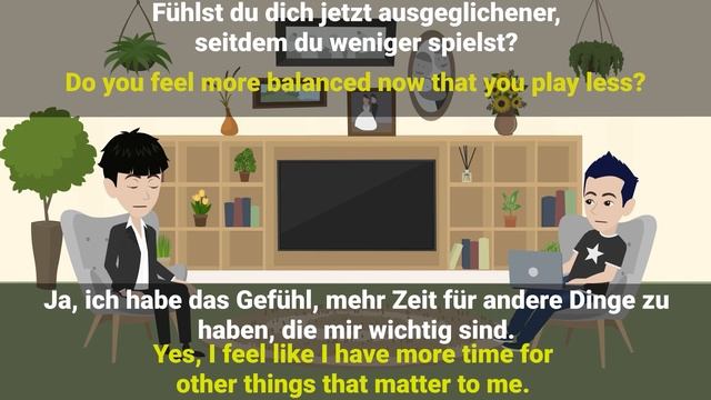 Deutsch Lernen Mit Dialogen A1, A2 | Deutsch Lernen Durch Hören | Spiel