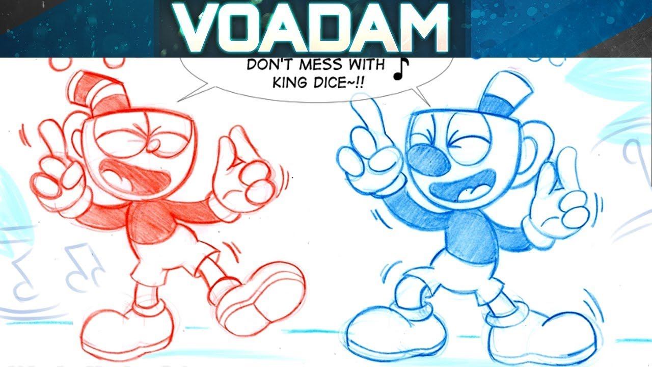 Cuphead Comic Dub Compilation - Cuphead Comics with Mugman, King Dice, Cagney, and more! смотреть онлайн