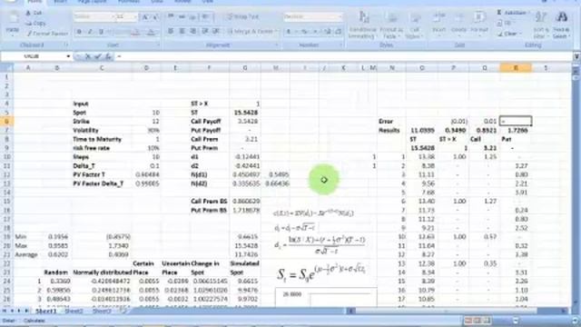 Option Pricing using Monte Carlo Simulation - Estimating errors and improving results accuracy смотреть онлайн