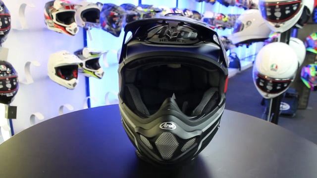 Arai MX-V Motocross Helmet (Stars And Stripes Dark) смотреть онлайн