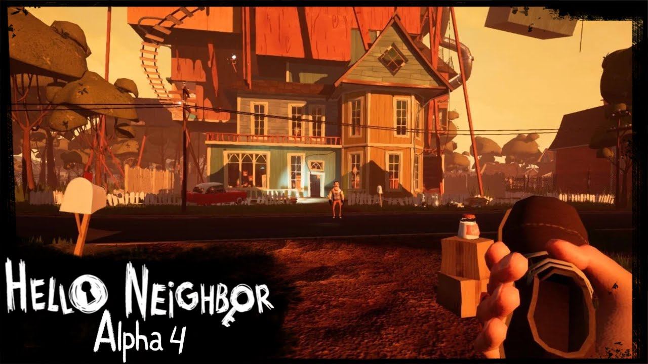 HELLO NEIGHBOR APLHA 4 (PART 1) смотреть онлайн
