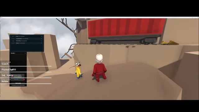 the 2 idiots are playing human fall flat смотреть онлайн