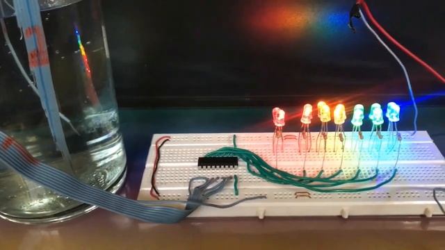 Water level indicator circuit,simple circuit with ULN2003 IC to display water level смотреть онлайн