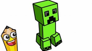 КАК НАРИСОВАТЬ КРИПЕРА ЛЕГКО | MINECRAFT