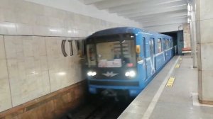 Метро Новосибирск. Площадь Маркса - Студенческая, + сборник поездов.