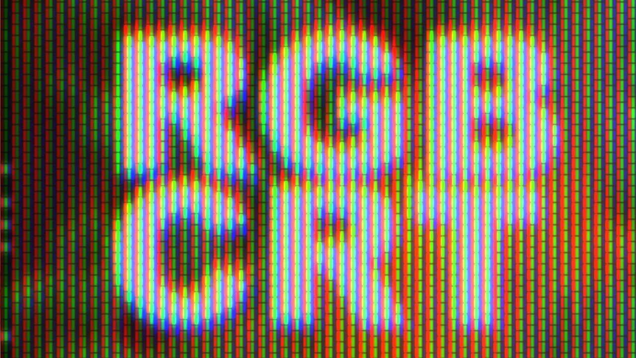 Old TV Screen Pixel Simulation - AE Project Tutorial смотреть онлайн