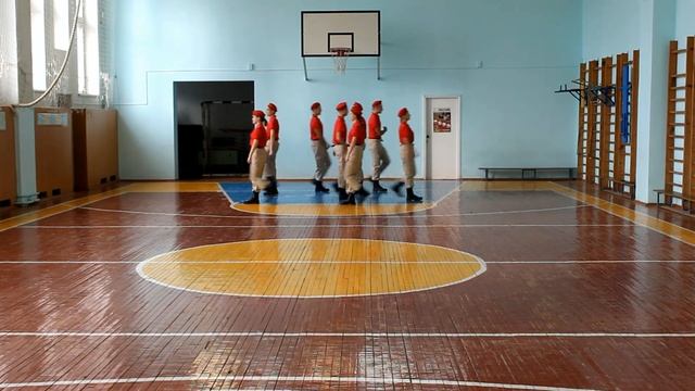 Строевое дефиле Добровский район смотреть онлайн