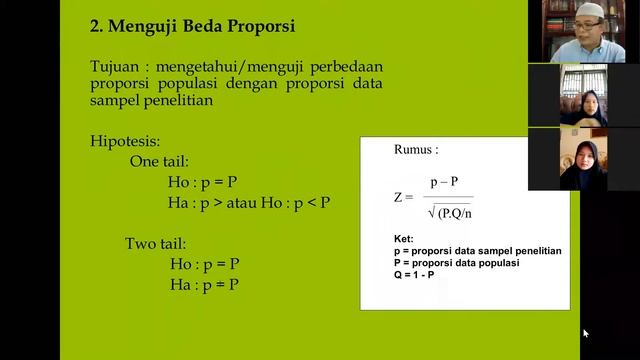 22/04/2020: Kuliah Daring : Pengantar Biostatistika "Uji Beda Proporsi" смотреть онлайн