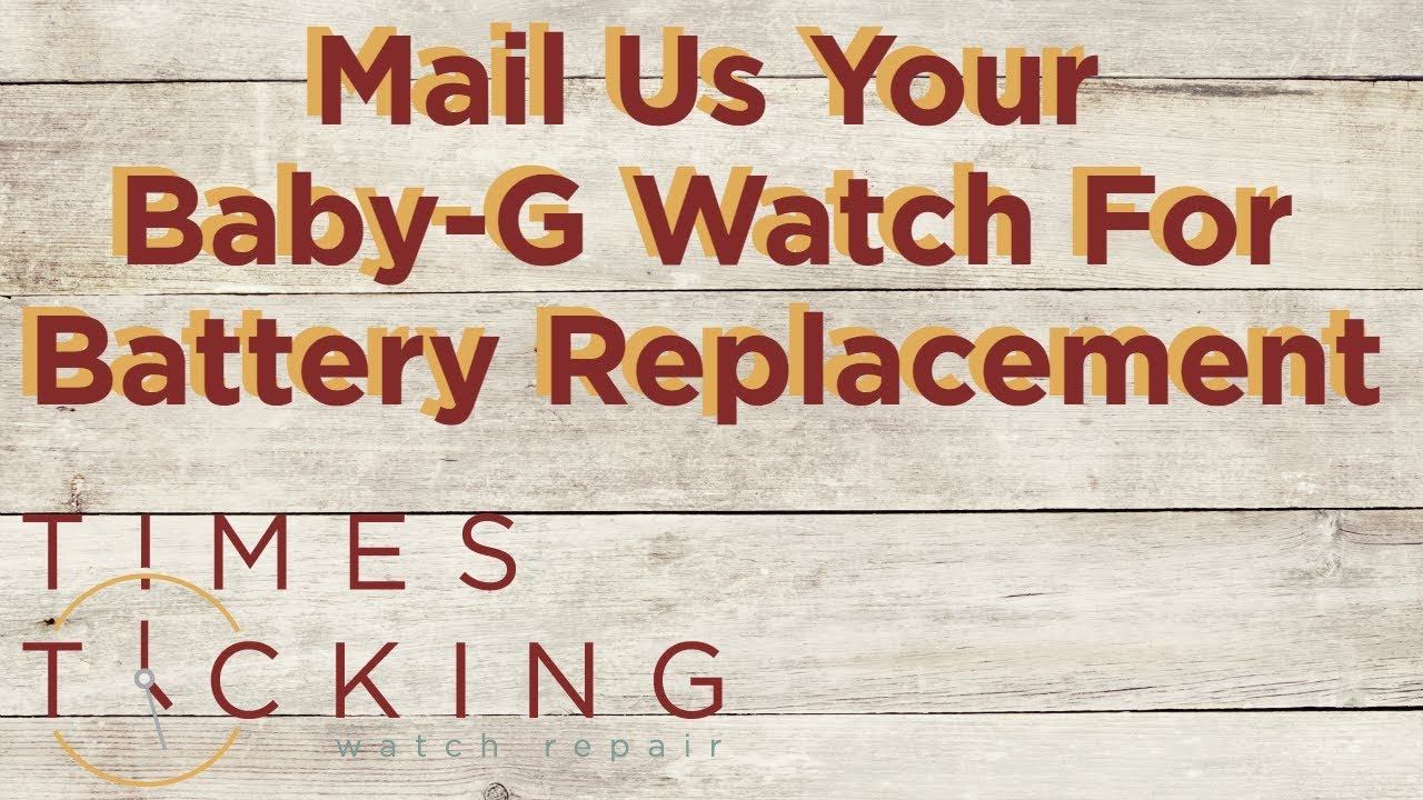 Baby-G Watch Battery Replacement смотреть онлайн